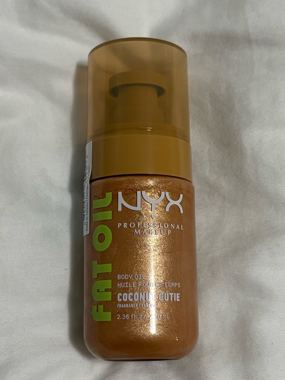 NYX Fat Oil Body Oil — Coconut Cutie